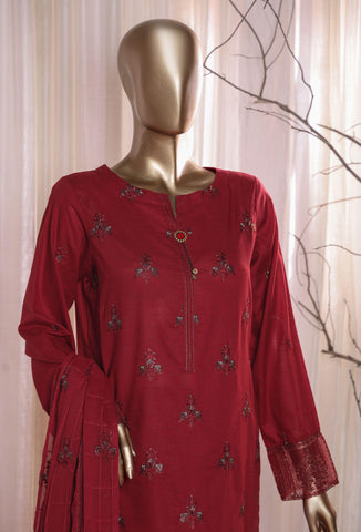 Dastan Vol-2 Emb Slub Lawn Coll"24 HZ Textile D-03