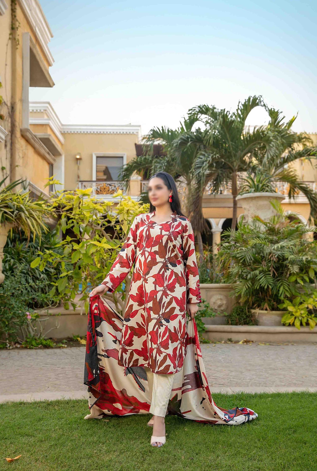 Naimal Lawn Slub Digital Print Vol-2 By Tawakkal D-06