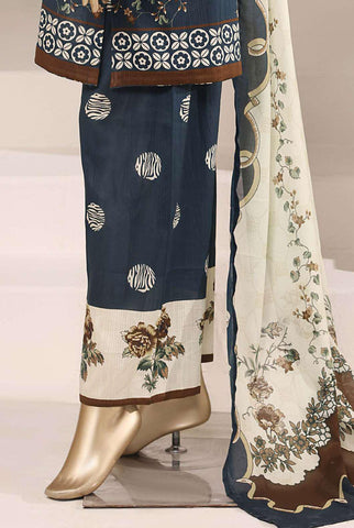 Sadabahar Vol-08 | Printed Lawn 3 Piece Stitched Suit D-1