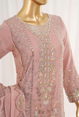 Afsanay by Sadabahar Embroidered Chiffon Stitched 3 Piece Suit D-4