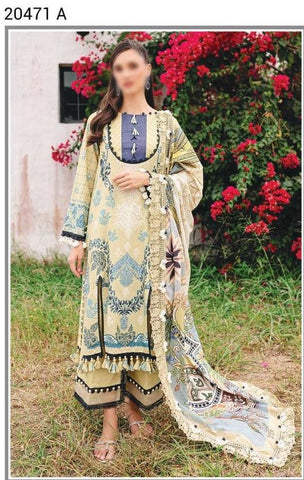 Urbane Digital Printed Lawn By jade Firdous D-20471-A