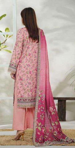 VS DAMAN Exclusive Printed Lawn Unstitched 3 Piece Suit D-1