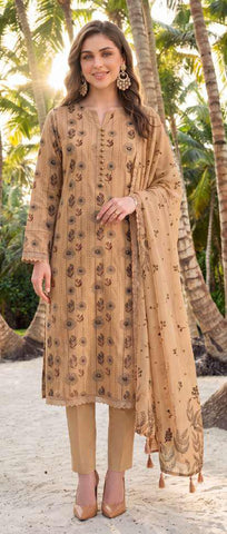 Colors by AlZohaib vol-2 | Digital Printed Lawn 3 Piece Unstitched Suit D-2