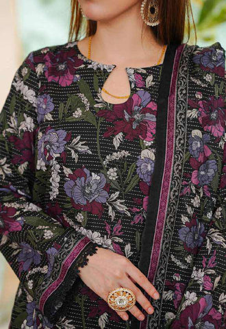 VS DAMAN Exclusive Printed Lawn Unstitched 3 Piece Suit D-4