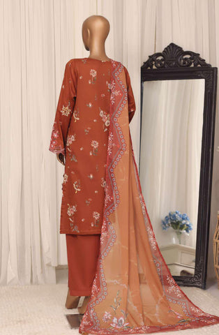 Raya by Sadabahar Collection-2 Embroidered Stitched 3 Piece Suit D-2