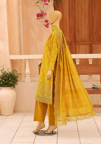 Premium Venice by HZ Textiles | Festive Embroidered 3 Piece Unstitched Lawn Suit D-1