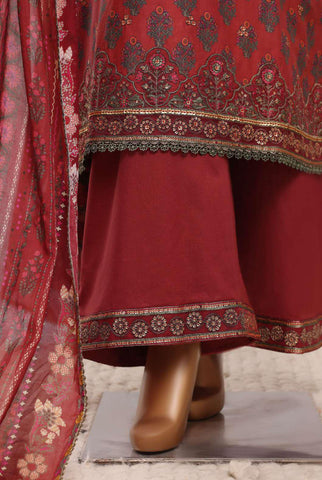 Regal by Sadabahar Vol-3 | Embroidered Lawn 3 Piece Stitched Suit D-1