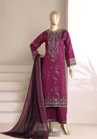 Regal by Sadabahar | Embroidered Festive 3 Piece Stitched Lawn Suit D-1