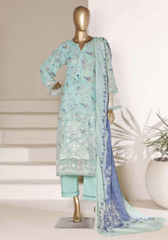 Amyrah by Sadabahar | Embroidered Lawn 3 Piece Stitched Suit D-2