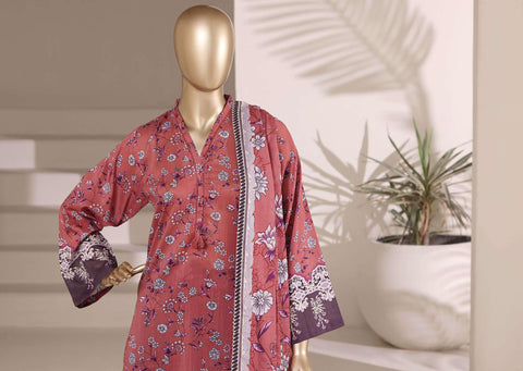 Sadabahar Vol-08 | Printed Lawn 3 Piece Stitched Suit D-2