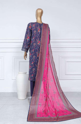 Luxury Cutwork Lawn 3 pcs Ready To Wear Coll-25 Vol-1  D-01