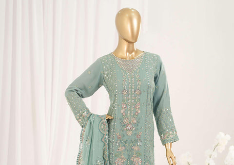 Afsanay by Sadabahar Embroidered Chiffon Stitched 3 Piece Suit D-5