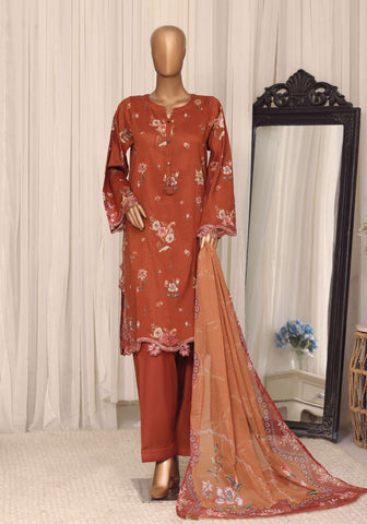Raya by Sadabahar Collection-2 Embroidered Stitched 3 Piece Suit D-2