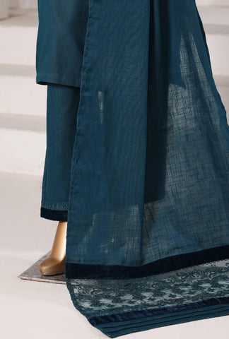 Sadabahar Premium Emb Cross Texture RTW 3 Piece Suit D-3