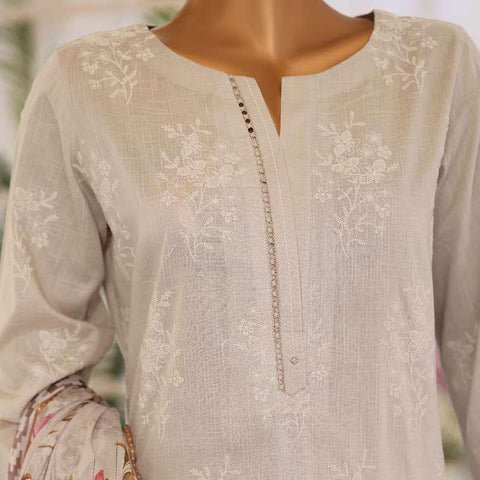 Oriental Printkari by HZ Textiles | Embroidered 3 Piece Unstitched Lawn Suit D-5