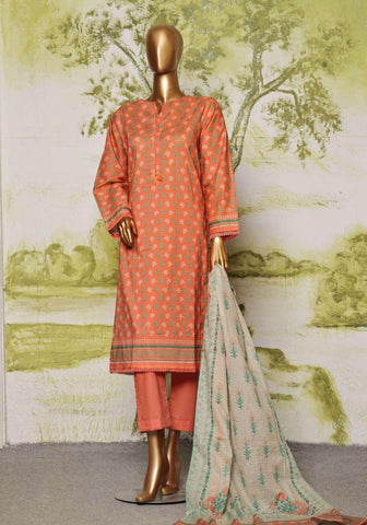 Sadabahar 3-Piece Printed Vol-03 Stitched Coll'24 D-01