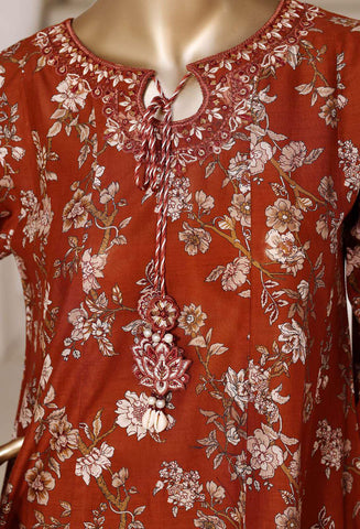 Sadabahar Peplum Embroidered Lawn Stitched 3 Piece Suit D-2