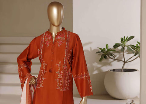 Eclair by Sadabahar | Embroidered Lawn 3 Piece Stitched Suit D-7