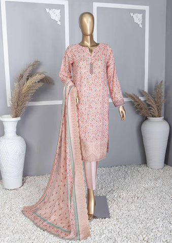 HZ Premium Lawn Emb Cut Work Dupatta VOL-4- Coll:24 D-756