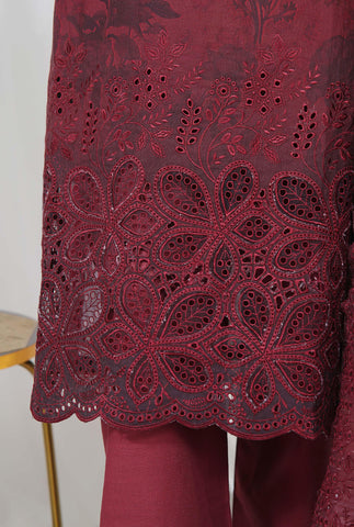 Laser Cutwork Chikankari Emb Dupatta Vol-1 Sadabahar D-03