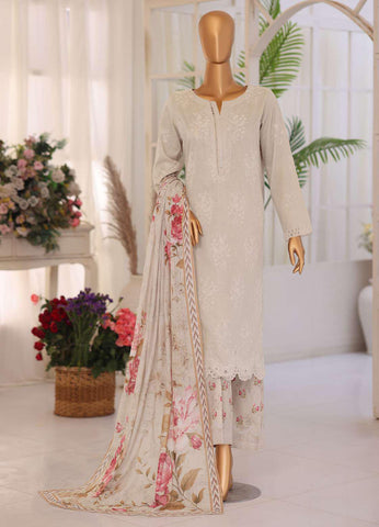 Oriental Printkari by HZ Textiles | Embroidered 3 Piece Unstitched Lawn Suit D-5