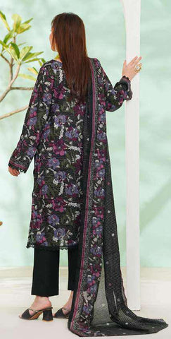 VS DAMAN Exclusive Printed Lawn Unstitched 3 Piece Suit D-4