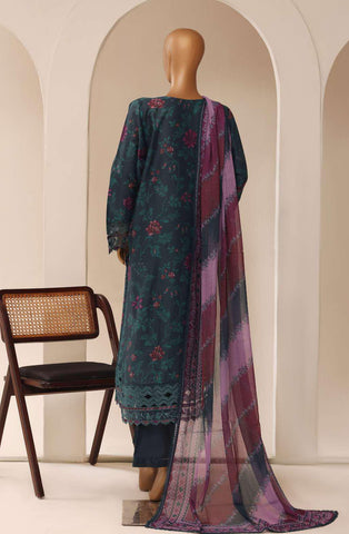 Sadabahar Signature Embroidered Stitched 3 Piece Suit D-2