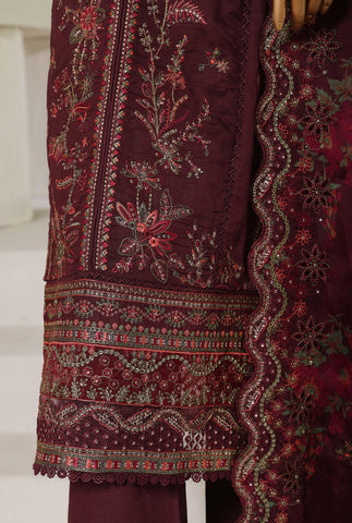 LUXURY EMBROIDERY LAWN FESTIVE 3PIECE STITCHED COLLECTION BY SADABAHAR D-3