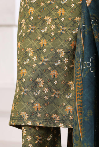 Printed Khaddar Vol-3 Stitched 3PC Collection By Sadabahar D-3