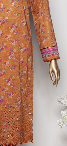 Emb Lawn Shirt Bamber Chiffon Cutwork Dupatta Un-Stitched 3Pcs D-923