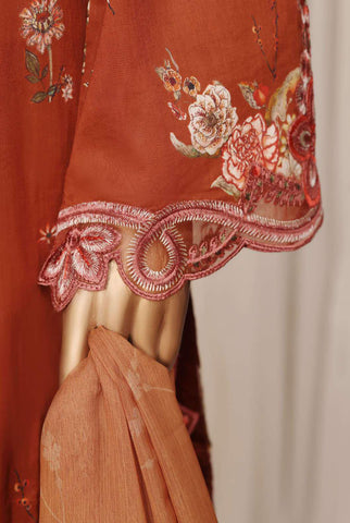 Raya by Sadabahar Collection-2 Embroidered Stitched 3 Piece Suit D-2