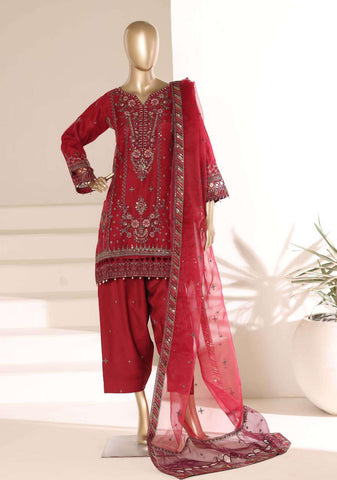 Mahpara by Sadabahar | Embroidered Formal 3 Piece Stitched Suit D-2