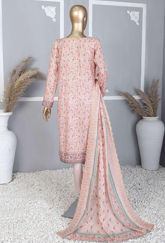 HZ Premium Lawn Emb Cut Work Dupatta VOL-4- Coll:24 D-756