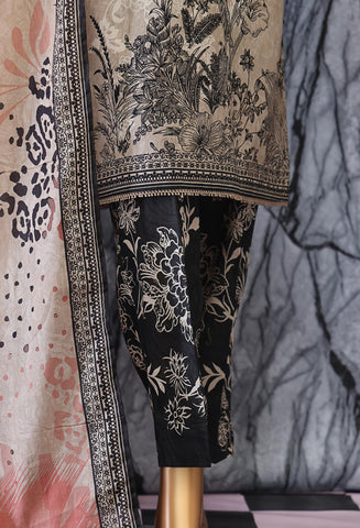 Elegant Embroidered Unstitched Collection Vol-02 By Hz D-06