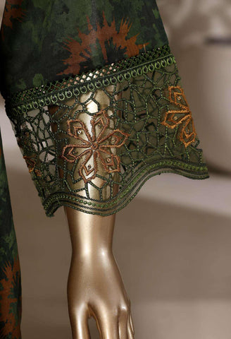 Sadabahar Peplum Luxury | Embroidered Lawn 3 Piece Stitched Suit D-4