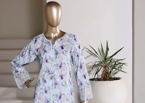 Sadabahar AMYRAH Vol-2 | Heavy Embroidered Lawn 3 Piece Stitched Suit D-1