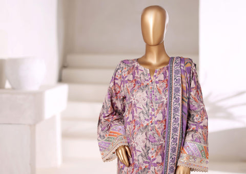 Malika Vol-2 Khaddar Embroidered 3 Piece Ready To Wear SB-1