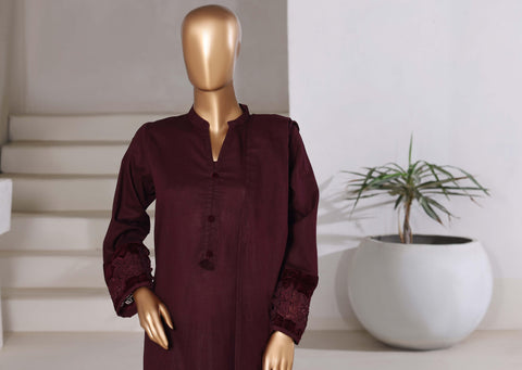 Sadabahar Premium Emb Cross Texture RTW 3 Piece Suit D-1