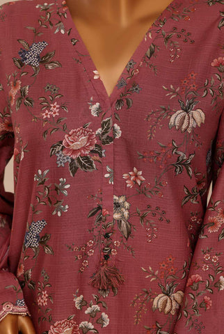 Raya by Sadabahar Embroidered Stitched 3 Piece Suit D-5