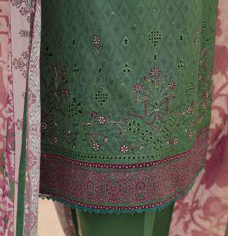 ASASA by HZ Textiles | Digital Printed Embroidered 3 Piece Unstitched Lawn Suit D-6