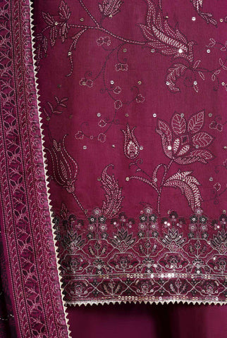 Regal by Sadabahar | Embroidered Festive 3 Piece Stitched Lawn Suit D-1