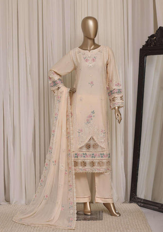 Sadabahar Luxury Embroidered Cotton Stitched 3 Piece Suit D-12