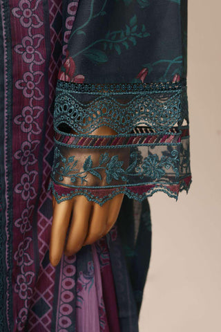 Sadabahar Signature Embroidered Stitched 3 Piece Suit D-2