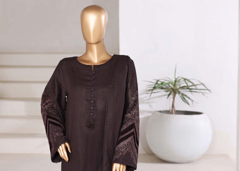 Sadabahar Premium Emb Cross Texture RTW 3 Piece Suit D-4