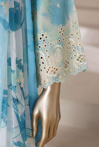Sadabahar Regal Embroidered Lawn Stitched 3 Piece Suit D-2