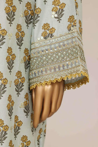 Malika by Sadabahar Vol-4 | Festive Embroidered Lawn 3 Piece Stitched Suit D-5