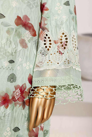 Luxury Lawn Chikankari Embroidered 3 Piece Stitched Collection By Sadabahar D-3