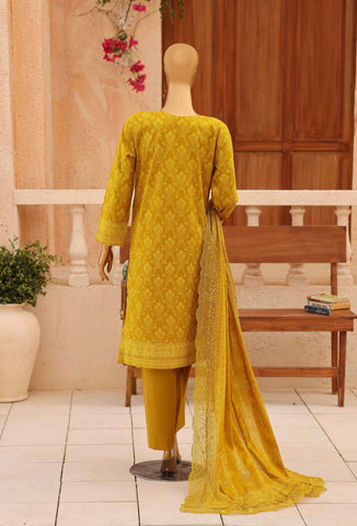 Premium Venice by HZ Textiles | Festive Embroidered 3 Piece Unstitched Lawn Suit D-1