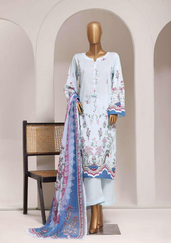 Sadabahar Printed Lawn Vol-11-2 | Printed Lawn 3 Piece Stitched Suit D-2