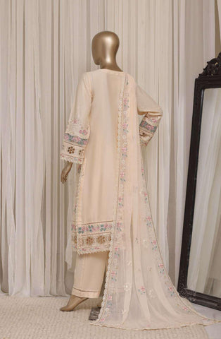 Sadabahar Luxury Embroidered Cotton Stitched 3 Piece Suit D-12
